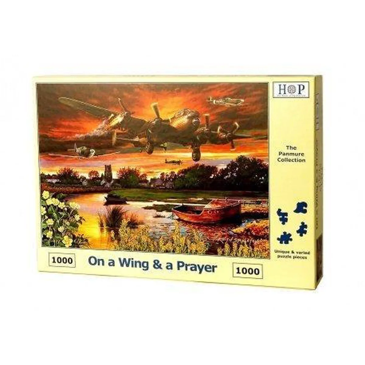 House Of Puzzles On A Wing & A Prayer 1000 Delige Puzzel - HP0433 - Multicolor