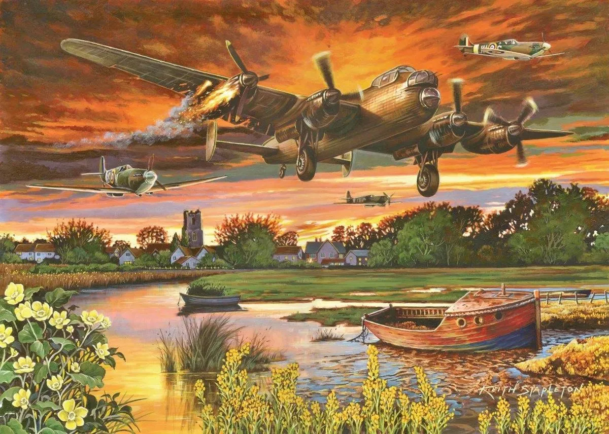 House Of Puzzles On A Wing & A Prayer 1000 Delige Puzzel
