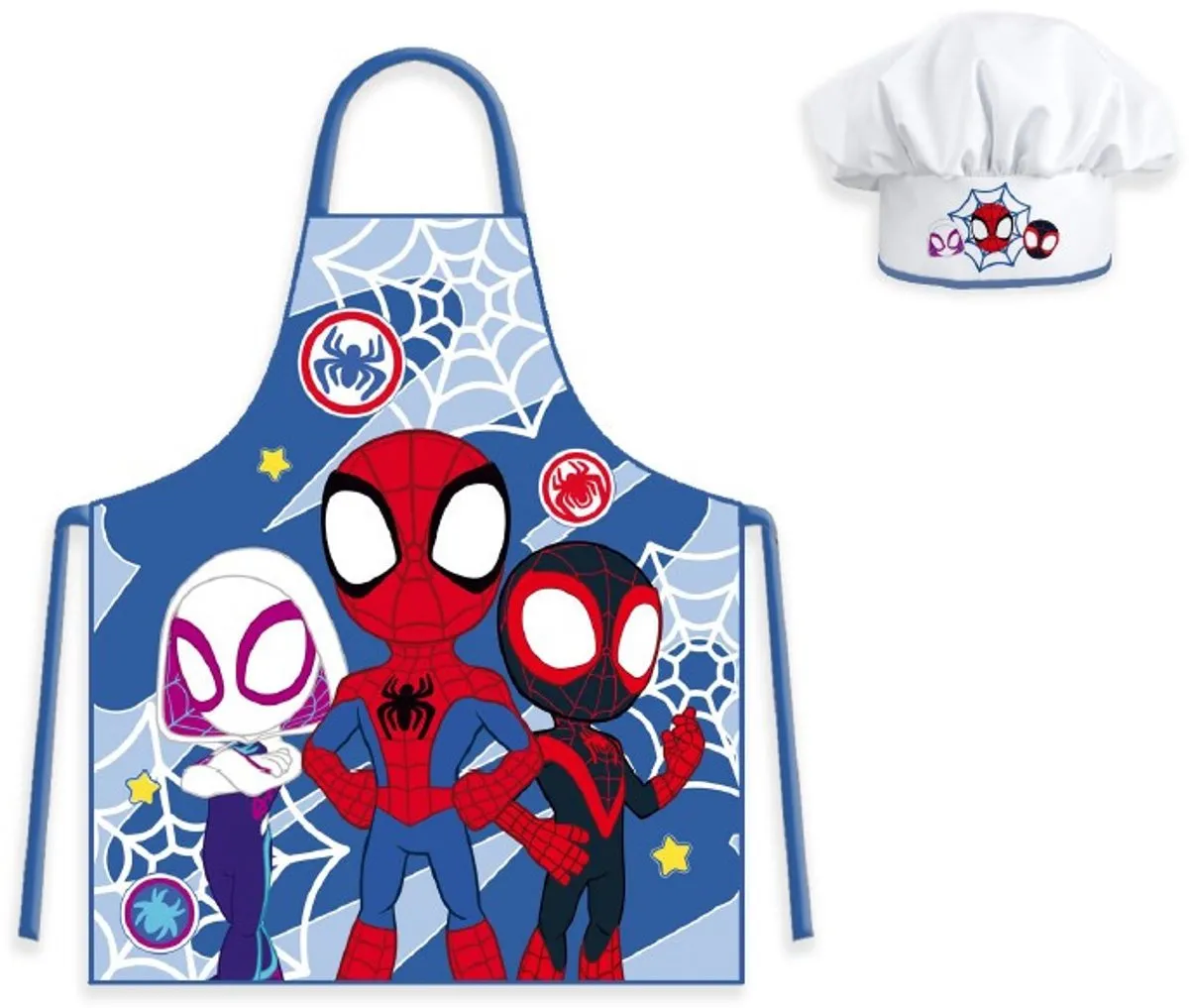 Spider-Man Kinderschort met Koksmuts