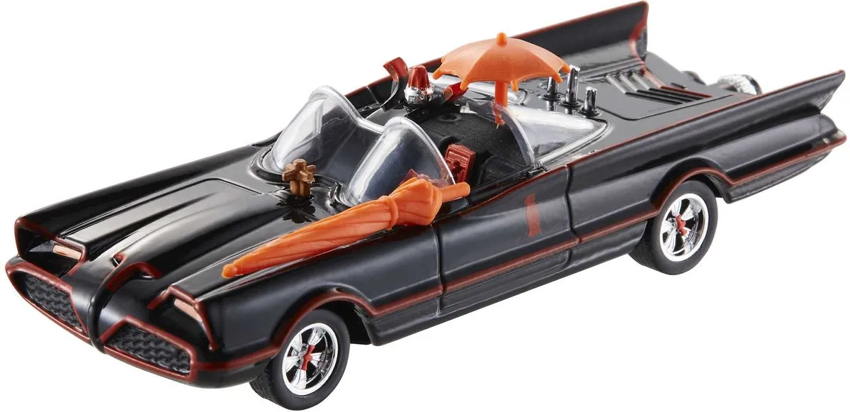 Hot Wheels DKL20 Batmobile of Batcycle Speelgoedvoertuig - Diverse kleuren