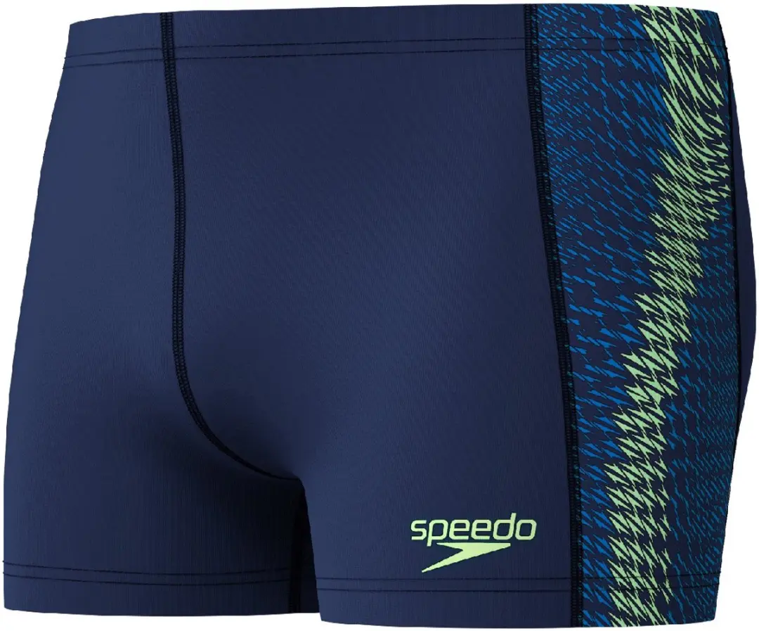 Speedo heren aquashort tech panel blauw