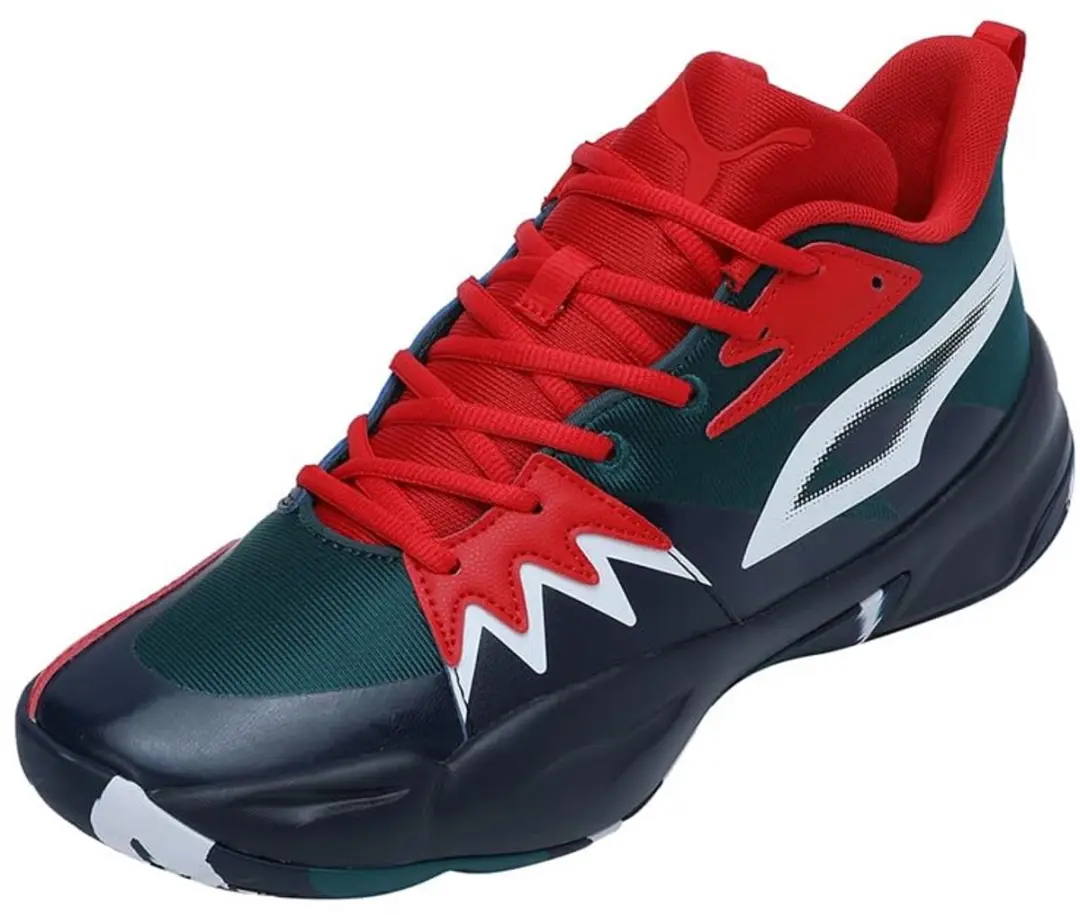 Chaussures de basket Puma Genetics BLEU/VERT/BLANC/ROUGE 41