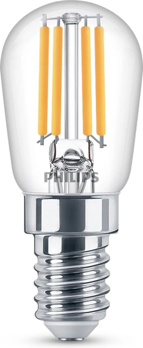 Philips LED T25 Koelkastlamp E14 12W Warmwit - afbeelding 5 van 6