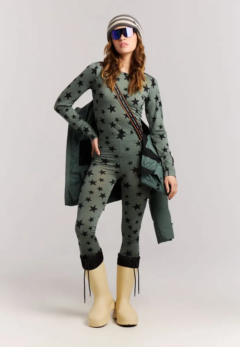 Protest PRTLimosa Thermobroek Dames - XXL - Evergreen - afbeelding 2 van 6