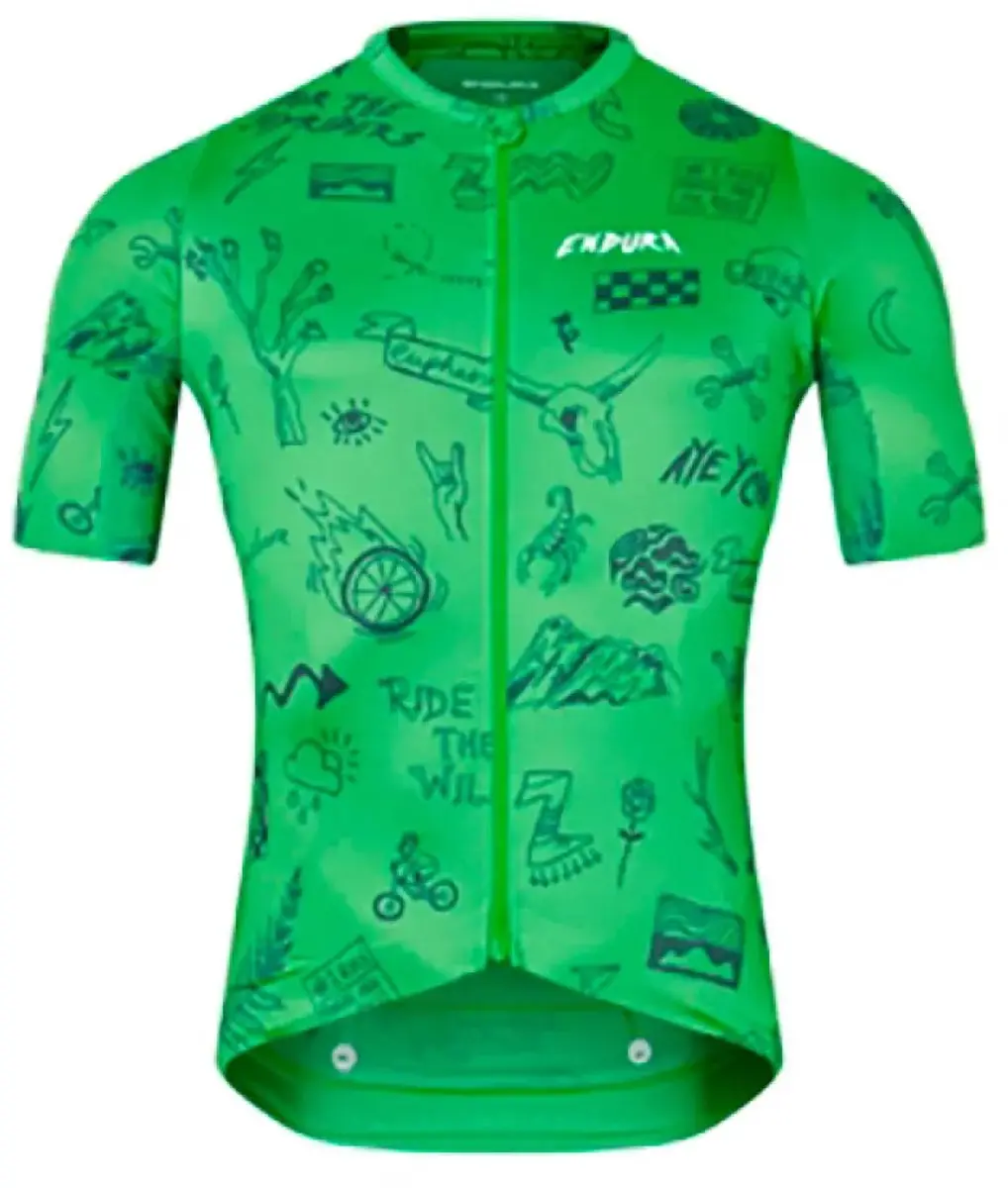 Endura Pro Sl Korte Mouw Wielertrui M - Groen