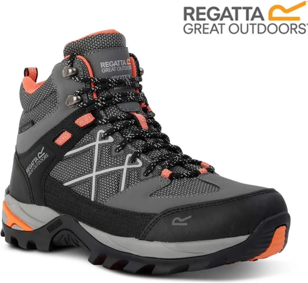 Regatta Samaris Wandelschoenen Dames - 41 - Grijs - afbeelding 2 van 6