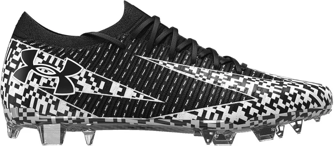 Crampons UA Shadow Elite 3 FG Under Armour Noir et blanc