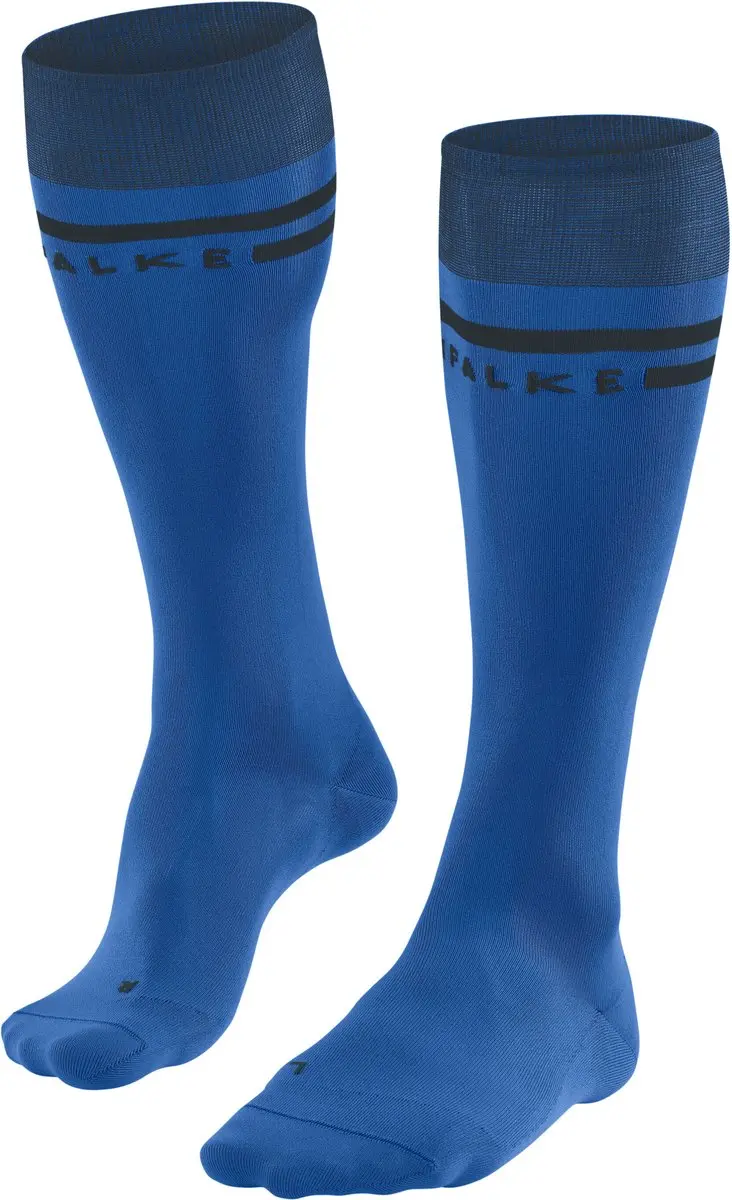 FALKE SK7 warm dun functioneel materiaal skisokken heren blauw