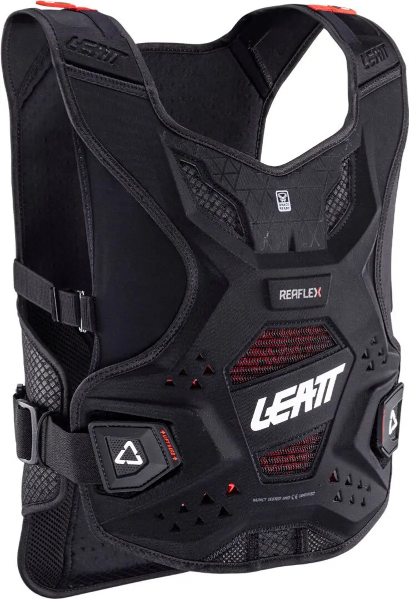Leatt ReaFlex Dames Borstbeschermer S - Zwart