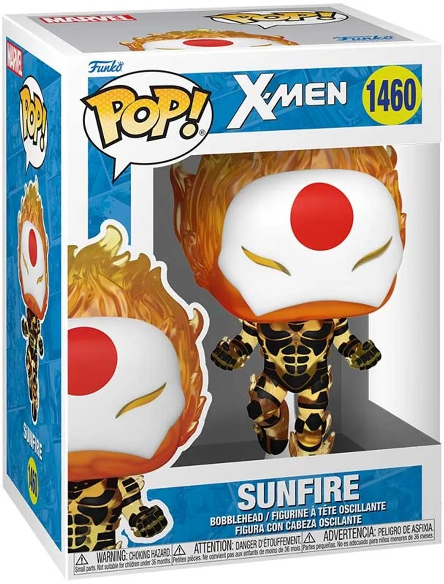 Marvel Funko Pop! X-Men Sunfire #1460 - Multicolor
