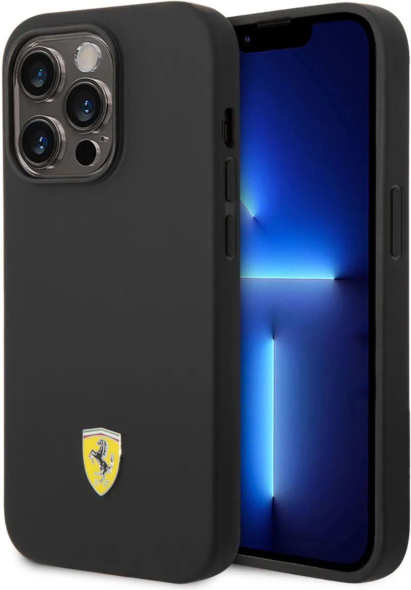 Ferrari Silicone Hoes iPhone 14 Pro