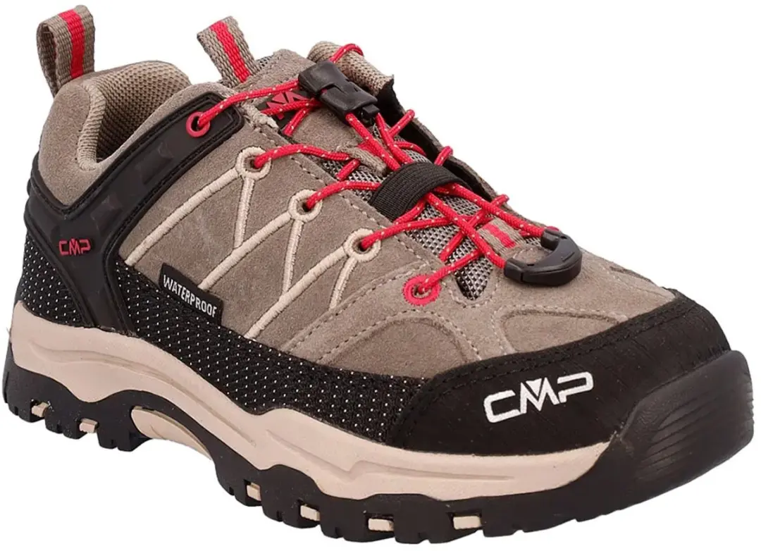 CMP Rigel Low WP Wandelschoenen 3q13244 - EU 33 - Desert/Carmin