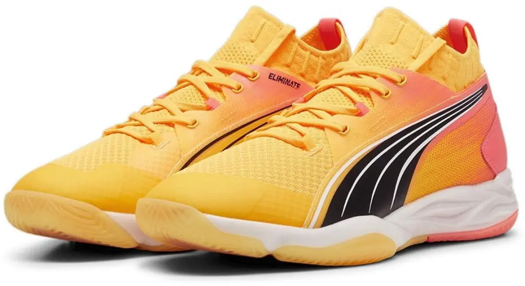Puma Eliminate Nitro Sqd Indoor Fietsschoenen Oranje EU 41 Man