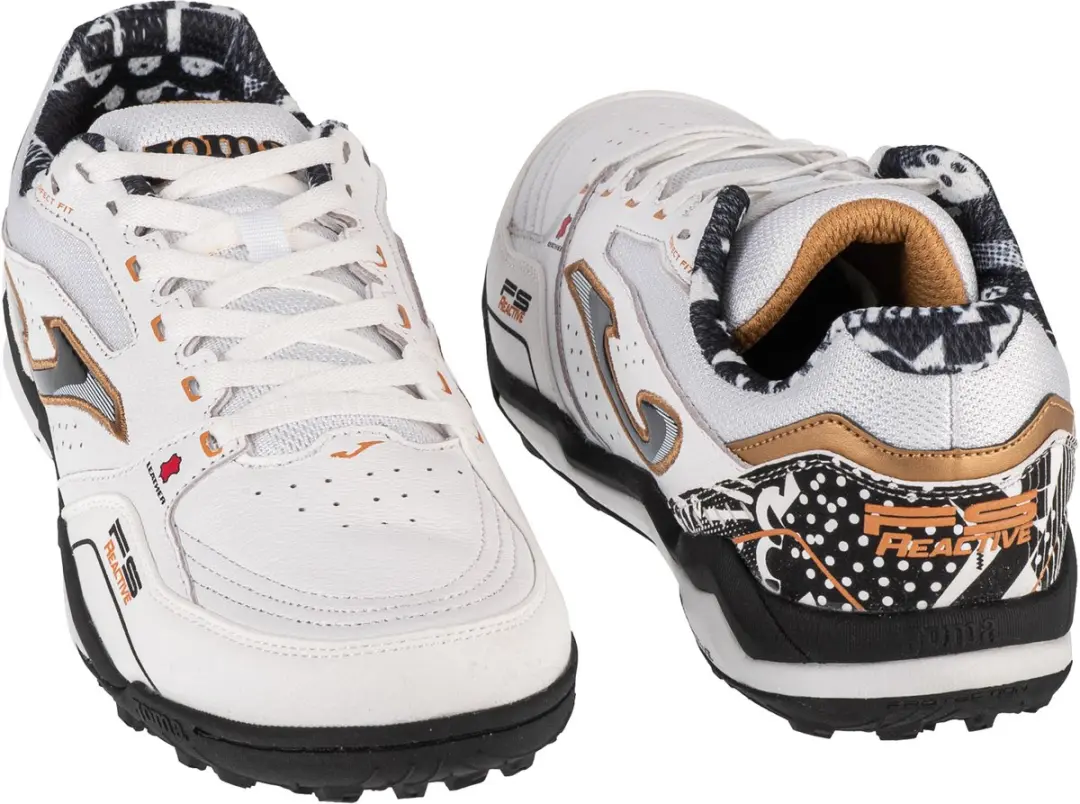 Joma FS Reactive TF Voetbalschoenen Wit - 41 - afbeelding 5 van 5