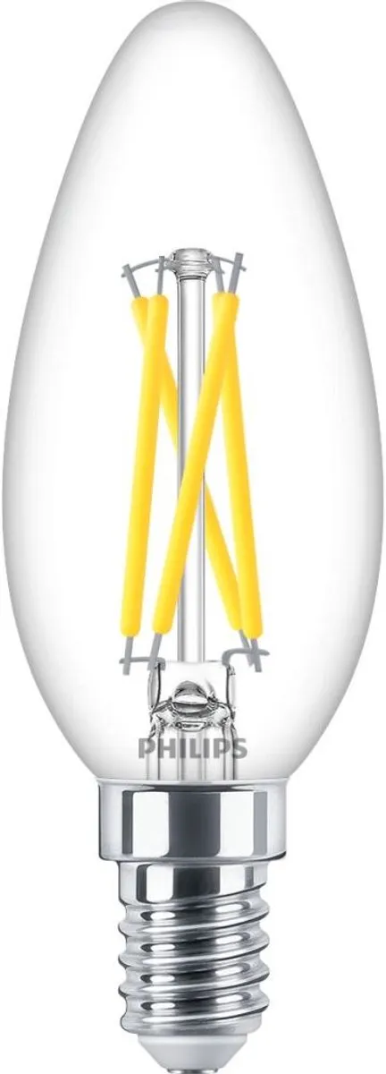 Philips MASTER LED E14 Kaars Filament 2.5W 340lm - 10 Stuks - afbeelding 4 van 5