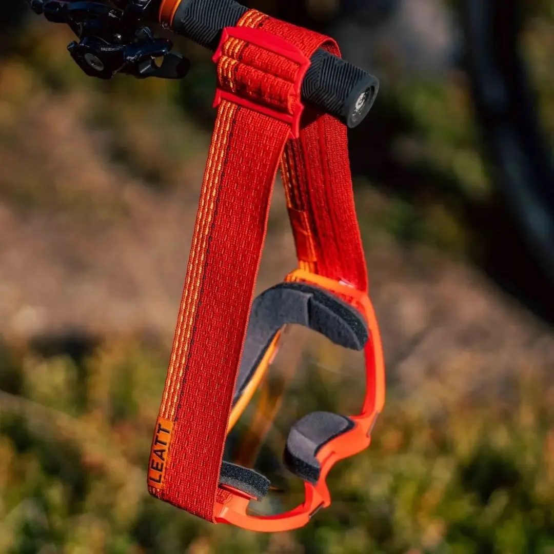 Leatt Velocity 4.0 MTB Fietsbril - Iriz Rood - Houtlenzen