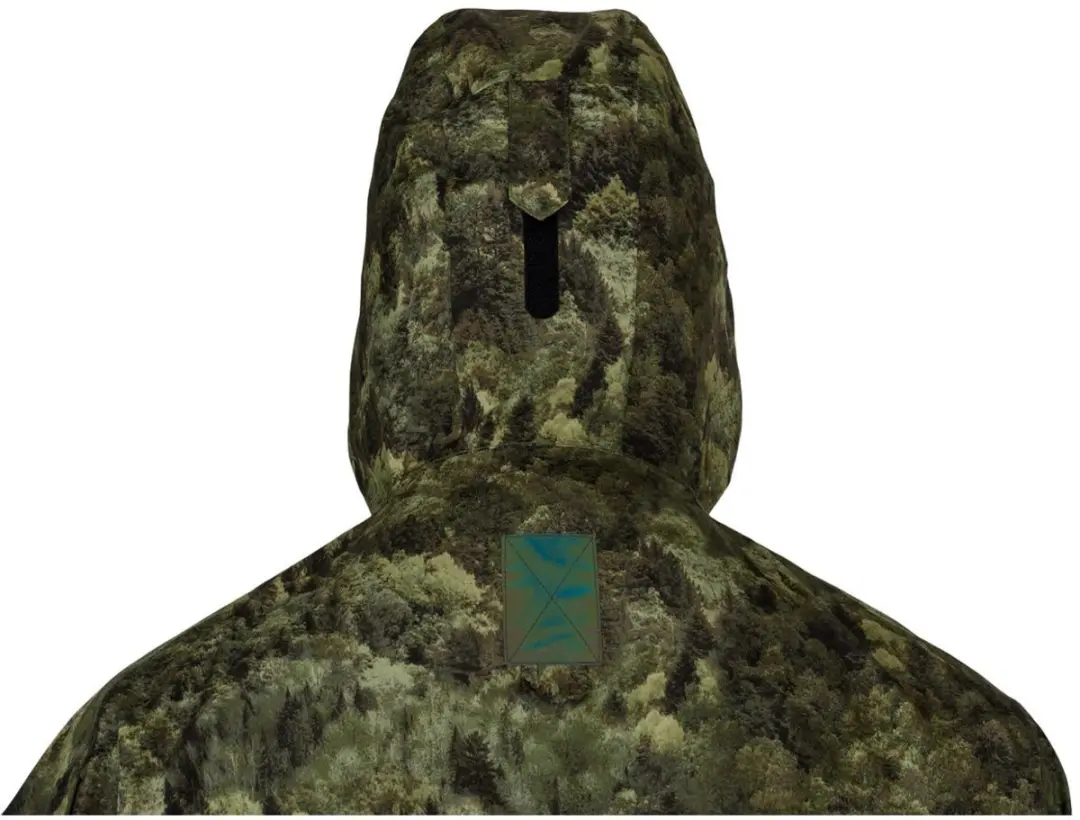 AGU Motion Poncho Urban Regenponcho - M/L - Reflecterend - Forest Print