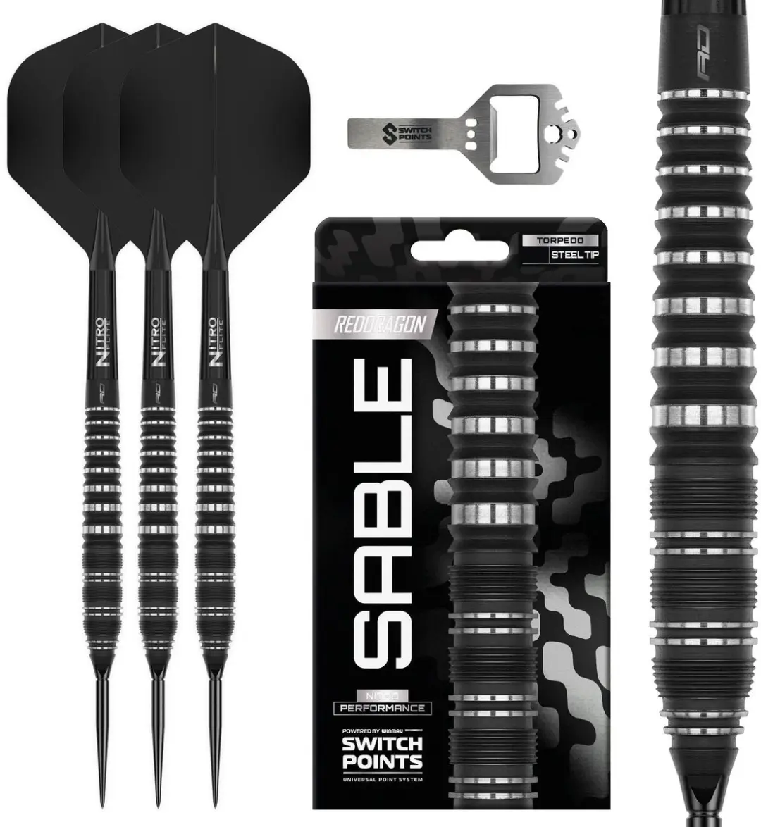 Red Dragon Sable Black Torpedo Switch Point 90%