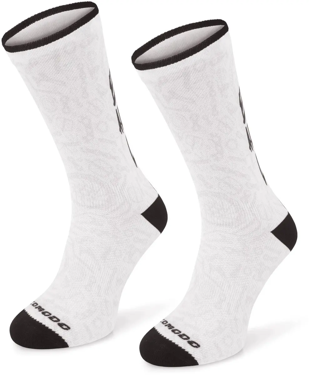 Comodo RideFlow Coolmax Fietssokken Zomer Wit Maat 35-39