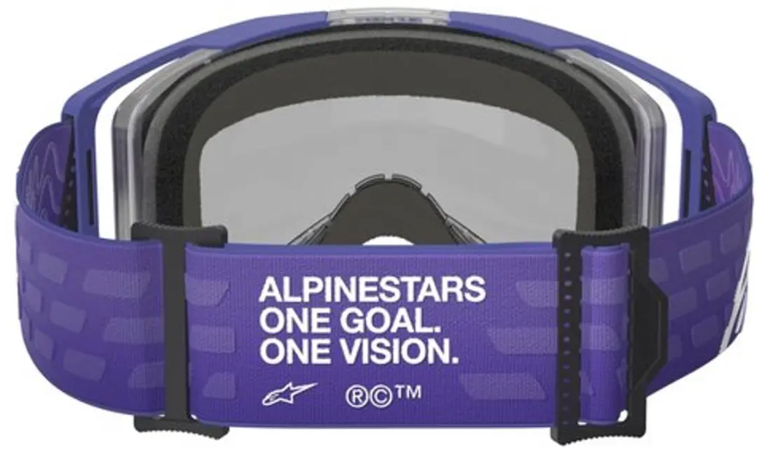 Alpinestars Vision 8 Crossbril - Paars/Blauw Spiegel - 5101625-3116 - afbeelding 2 van 3