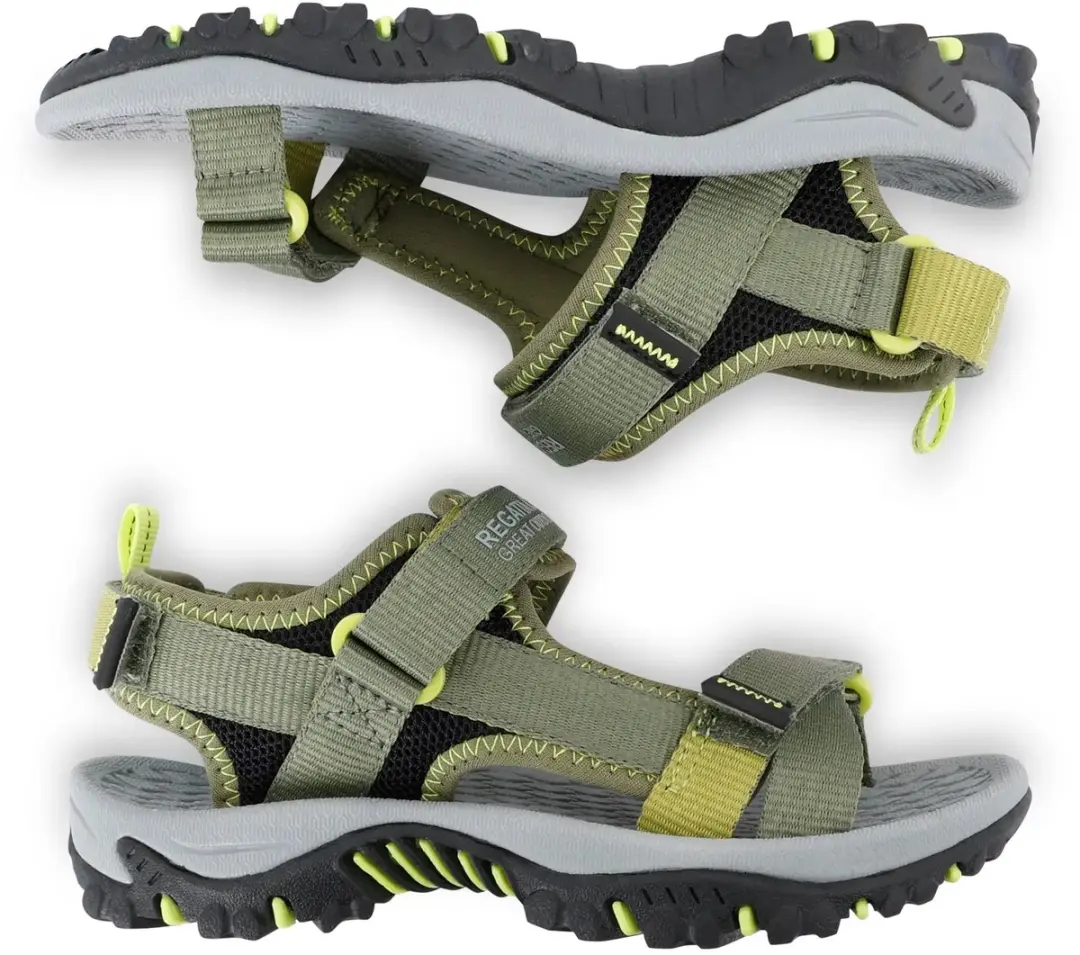 Regatta Kinder Blaze Sandal RKF870 - 39 - Nephrite Green/Wild Lime - afbeelding 6 van 6