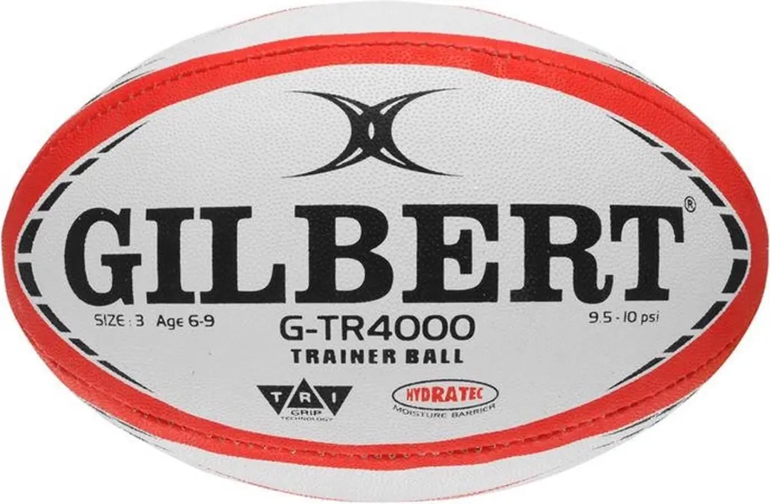 Gilbert Rugbybal Training G-TR4000 Maat 3 - Rood - afbeelding 3 van 3