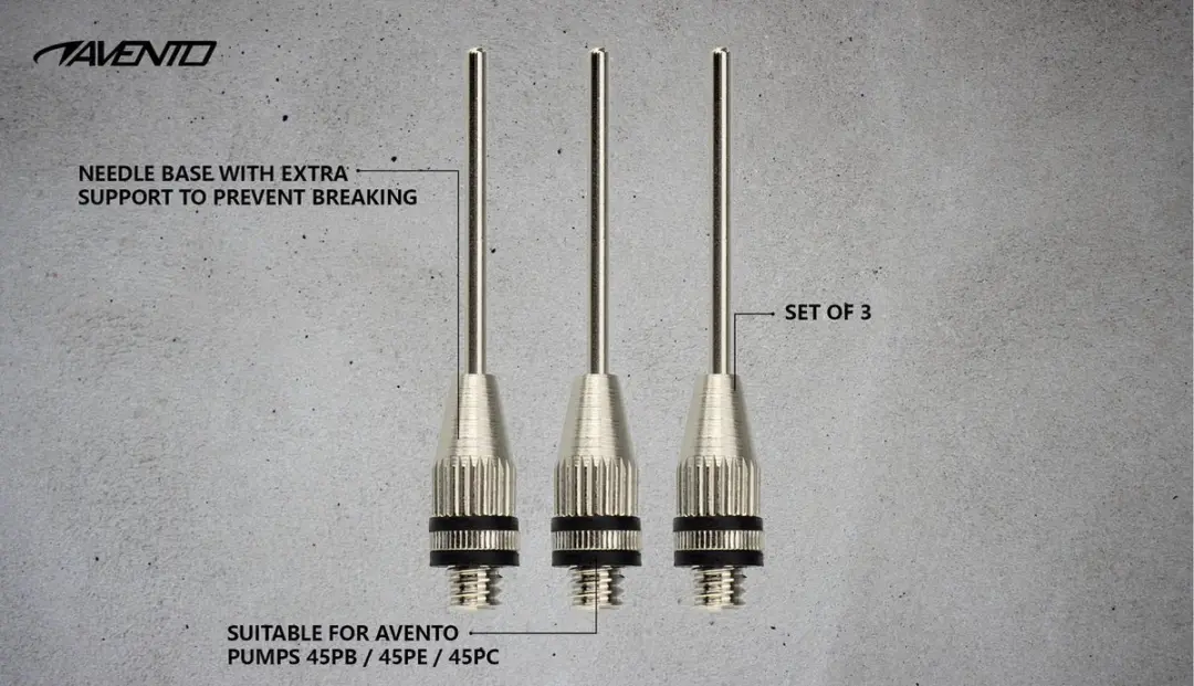 Avento Pompnaalden 5mm - 3 Stuks - Staal