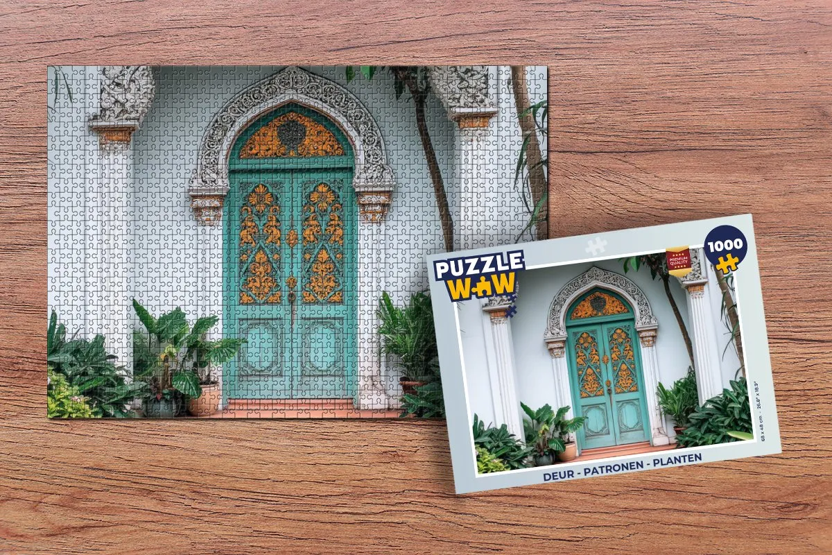 PuzzleWow Planten Legpuzzel 1000 Stuks - Tropisch