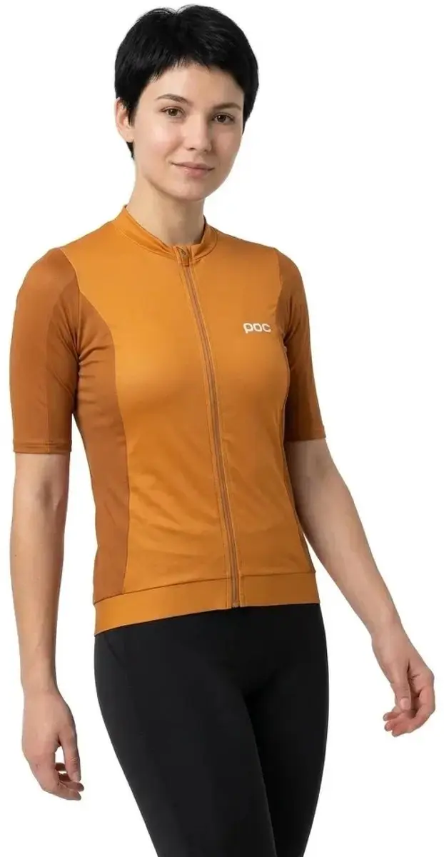 POC Cadence Korte Mouw Wielertrui Bauxite Brown L