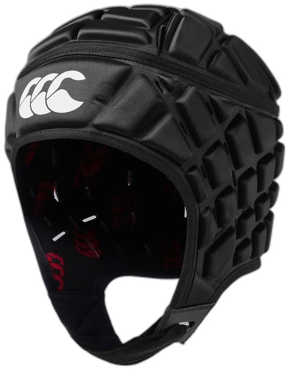 Raze Headguard Senior Black Red