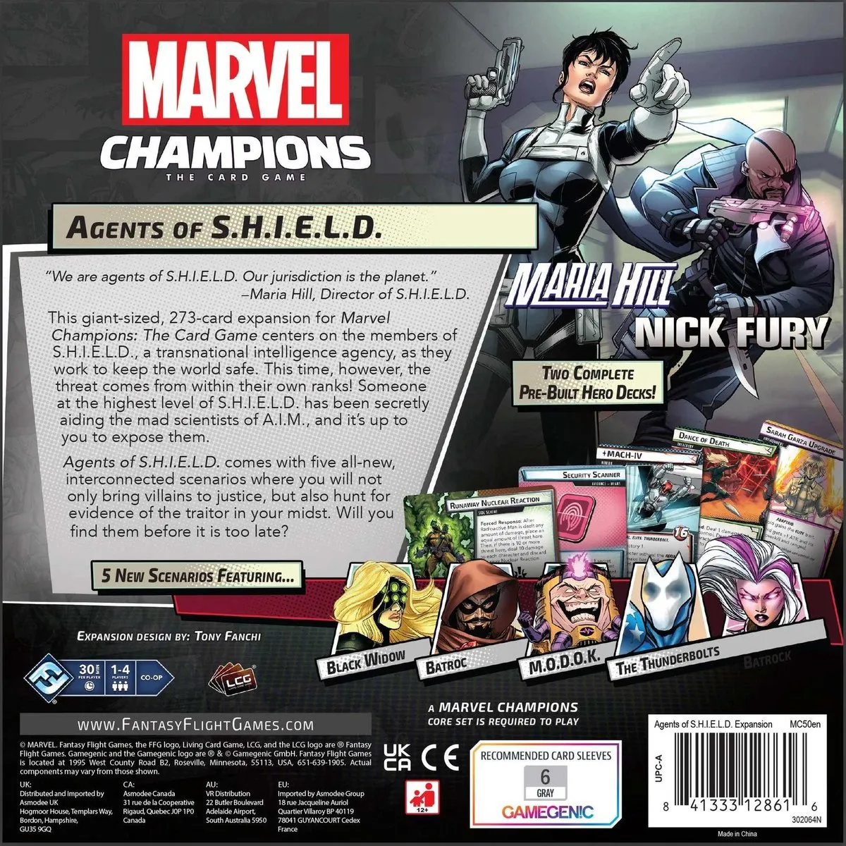 Marvel Champions Agents of S.H.I.L.D. LCG Uitbreiding FFMC50