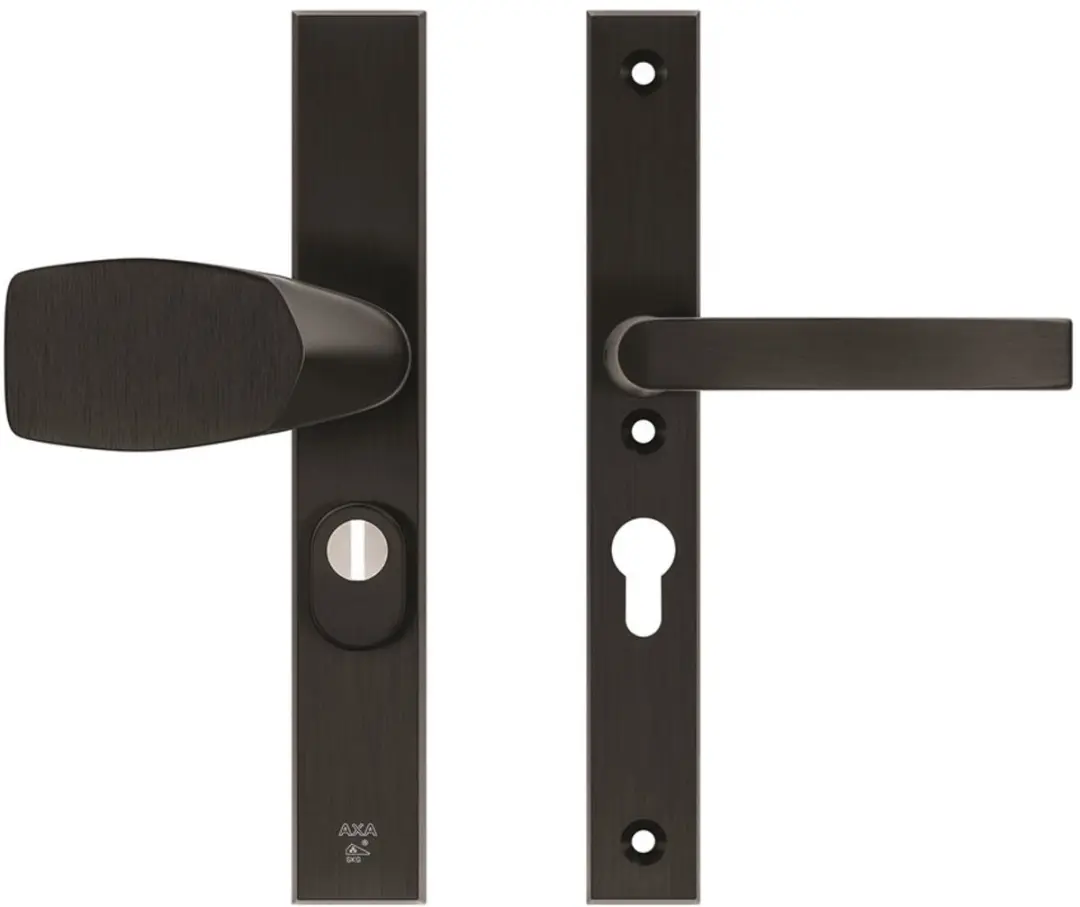 AXA 6767 Veiligheidsbeslag Edge Plus smal Wing-knop+kruk Blok PC55 anti-kerntrek