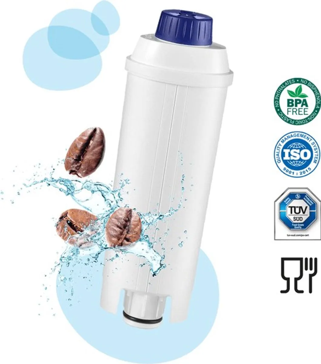 De'Longhi DLSC002 Waterfilter - 2 Stuks - afbeelding 6 van 6