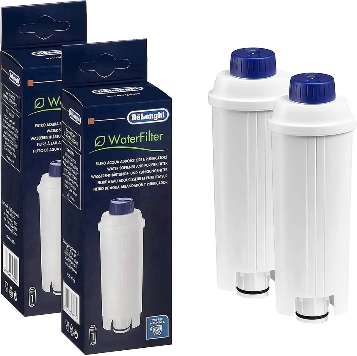 De'Longhi DLSC002 Waterfilter - 2 Stuks