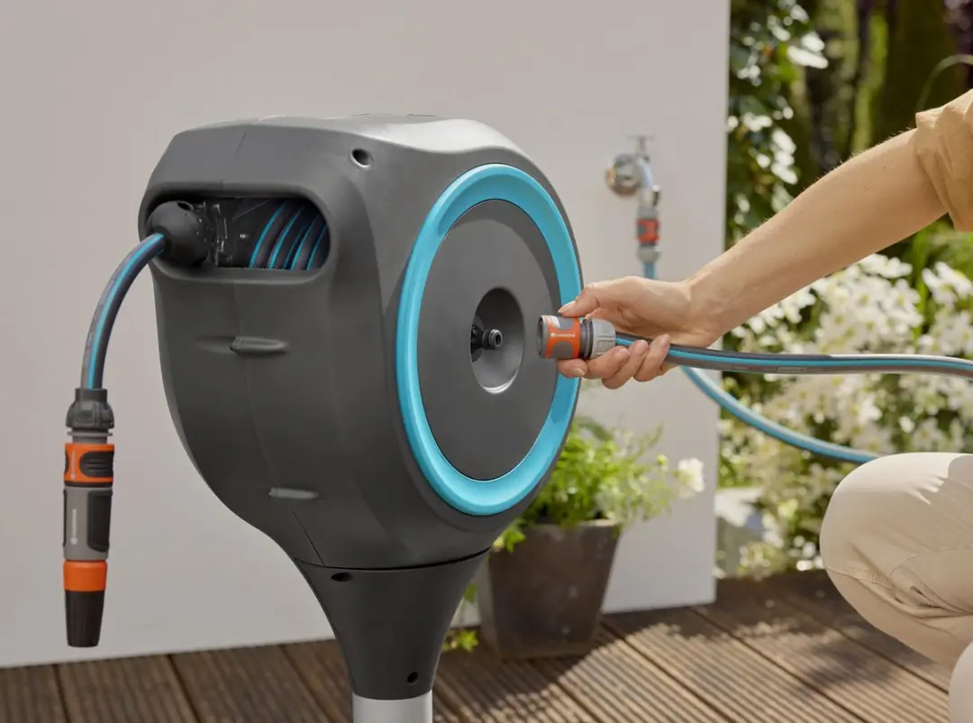Gardena Patio Slangbox RollUp M 20m - 11mm - afbeelding 4 van 6