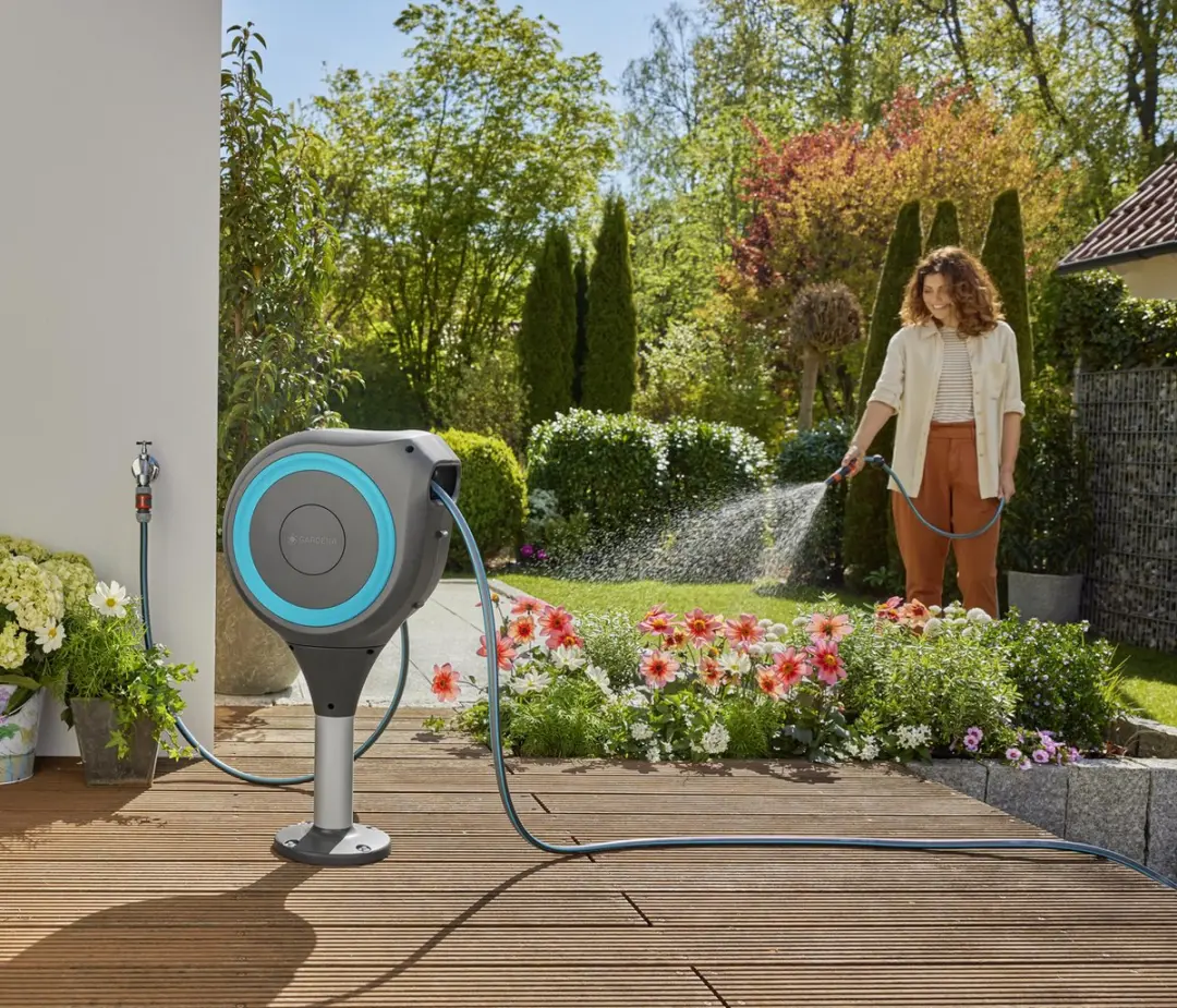 Gardena Patio Slangbox RollUp M 20m - 11mm - afbeelding 6 van 6