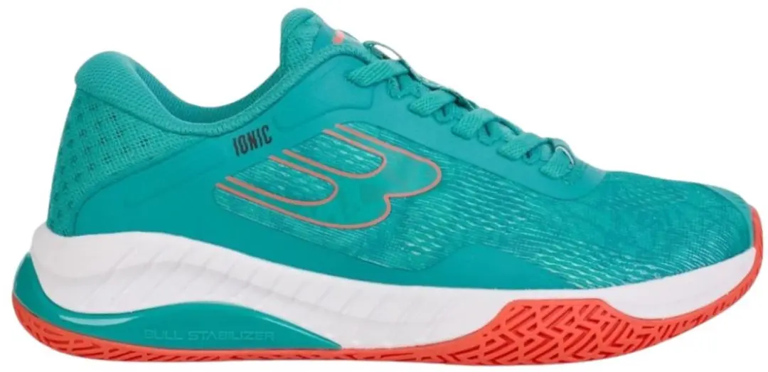 Bullpadel Ionic W 25I Padelschoenen Dames Groen