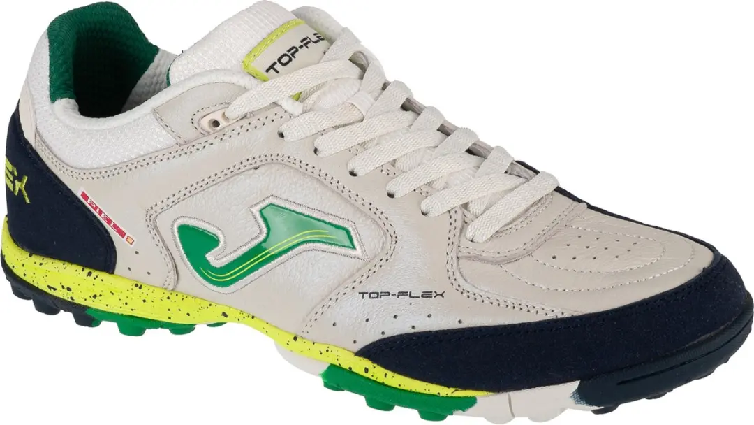 Joma Top Flex TOPS 24 TF, Mannen, Wit, Voetbalschoenen, maat: 46