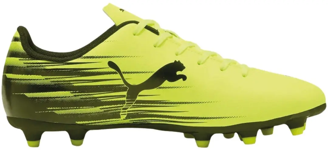 PUMA Attacanto II FG/AG Voetbalschoenen - 46 - Geel/Zwart