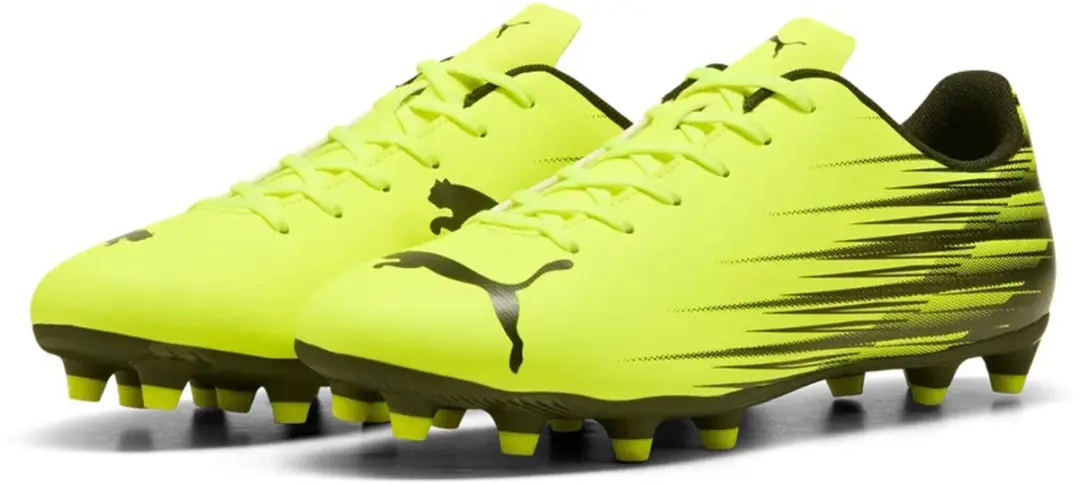 PUMA Attacanto II FG/AG Voetbalschoenen - 46 - Geel/Zwart