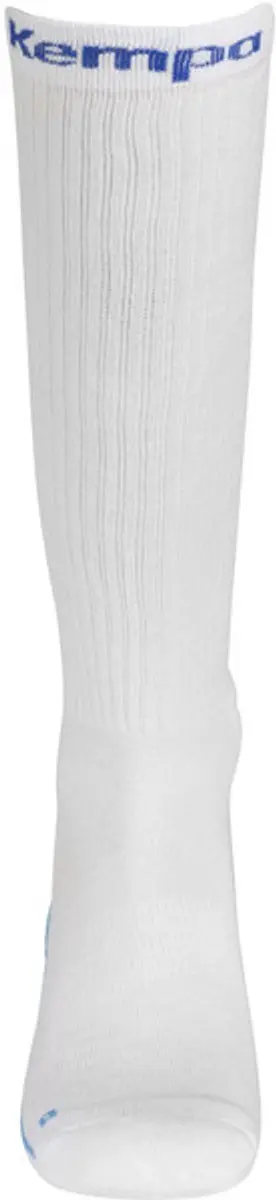 Kempa Sok Lang Sportsokken 31-35 - Wit/Blauw - afbeelding 3 van 3