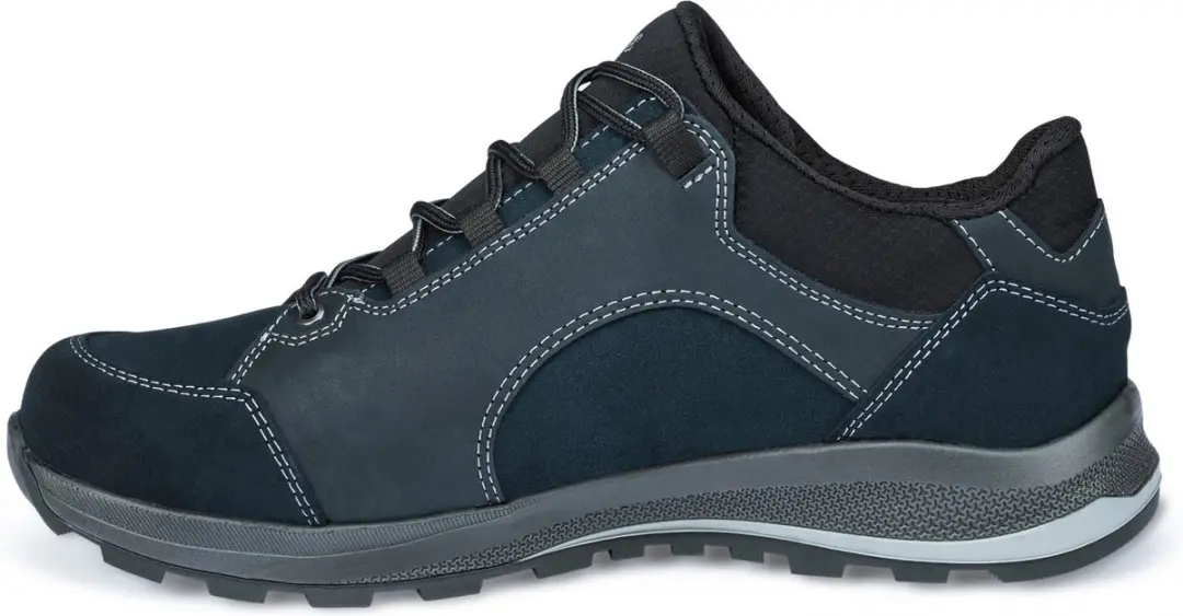 Hanwag Banks Low LL Wandelschoenen Heren - 42.5 Asphalt/Black - afbeelding 2 van 6