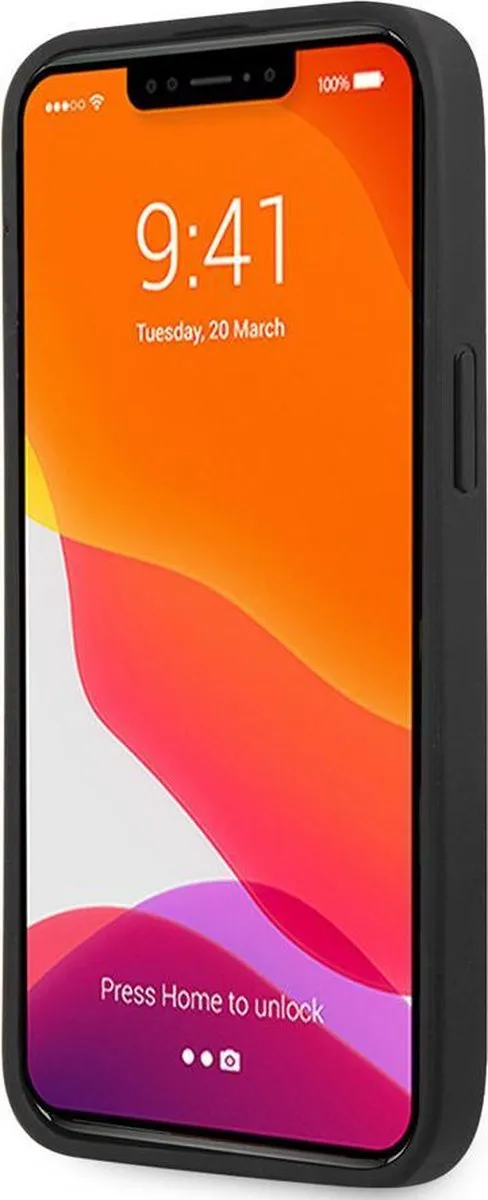 Mercedes-Benz iPhone 13 Pro Max Hoesje - Effen Zwart - afbeelding 6 van 6