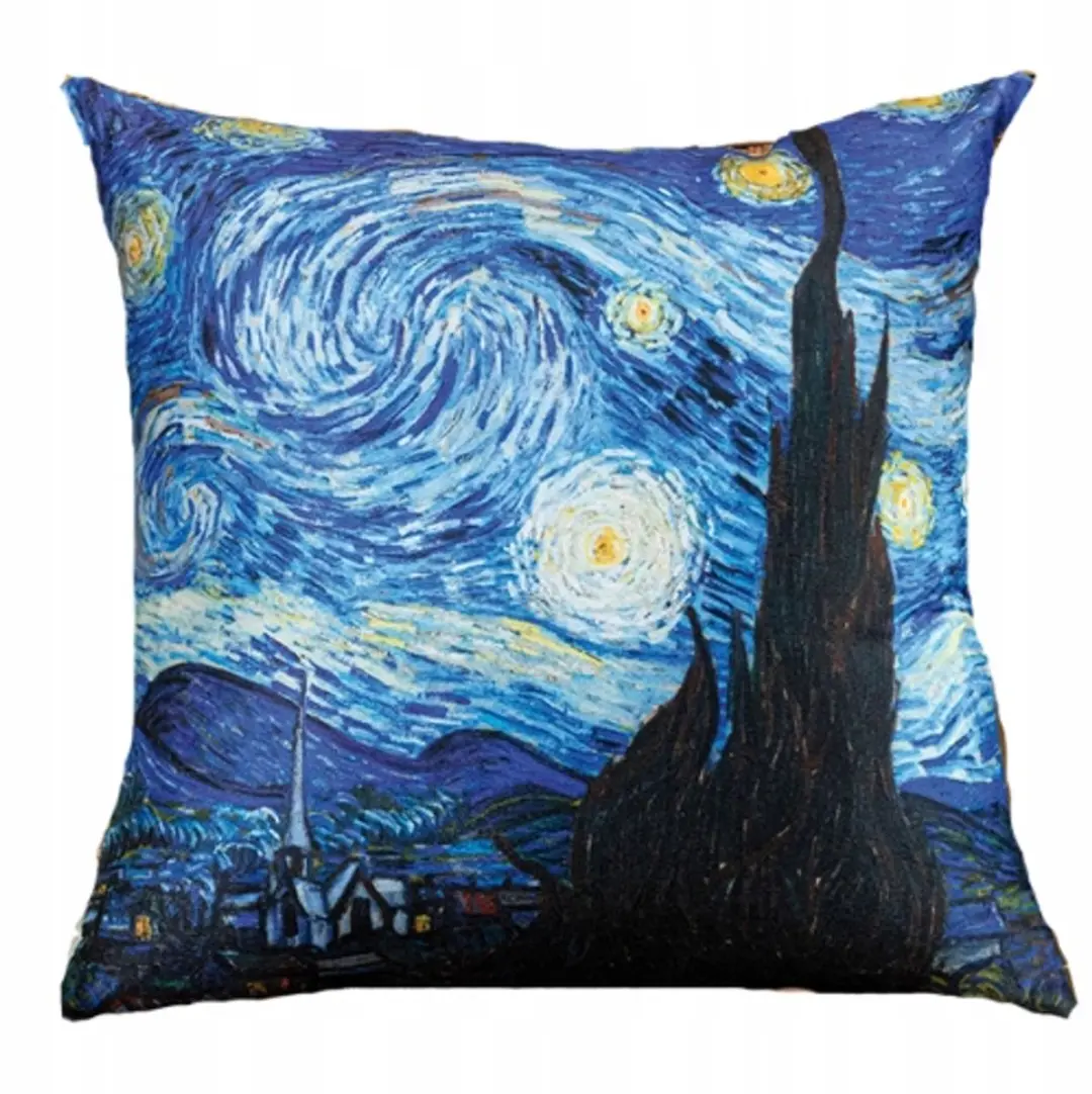 Van Gogh Sterrennacht Kussenhoes 40x40cm