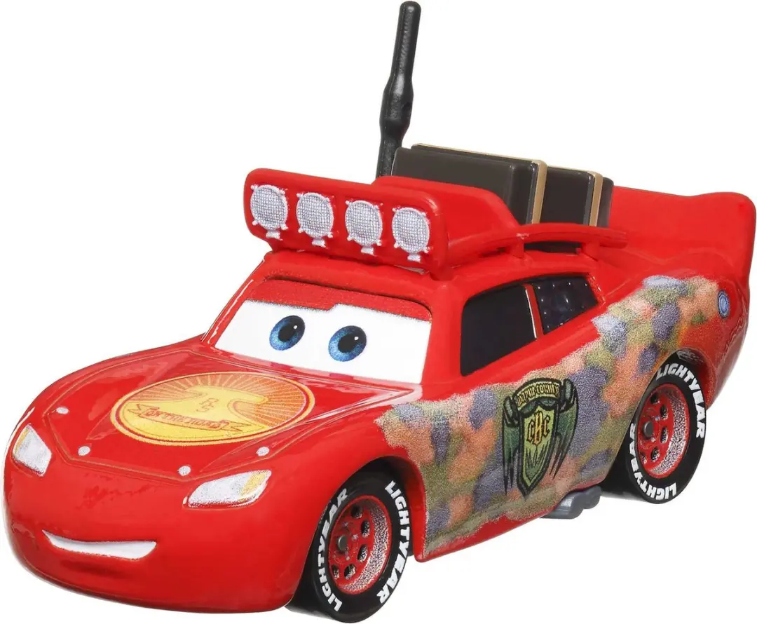 Mattel Disney Pixar Cars Cryptid Buster Lightning McQueen HKY29 - Rood