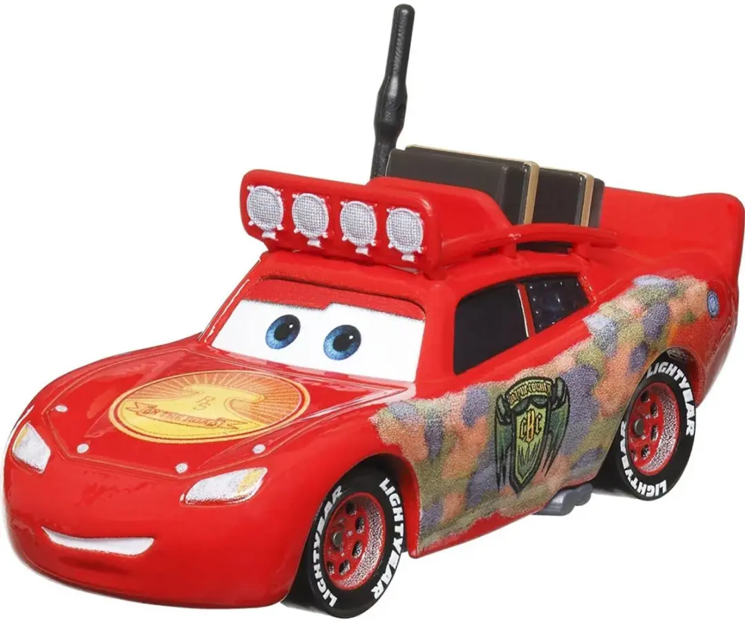 Mattel Disney Pixar Cars Cryptid Buster Lightning McQueen HKY29 - Rood