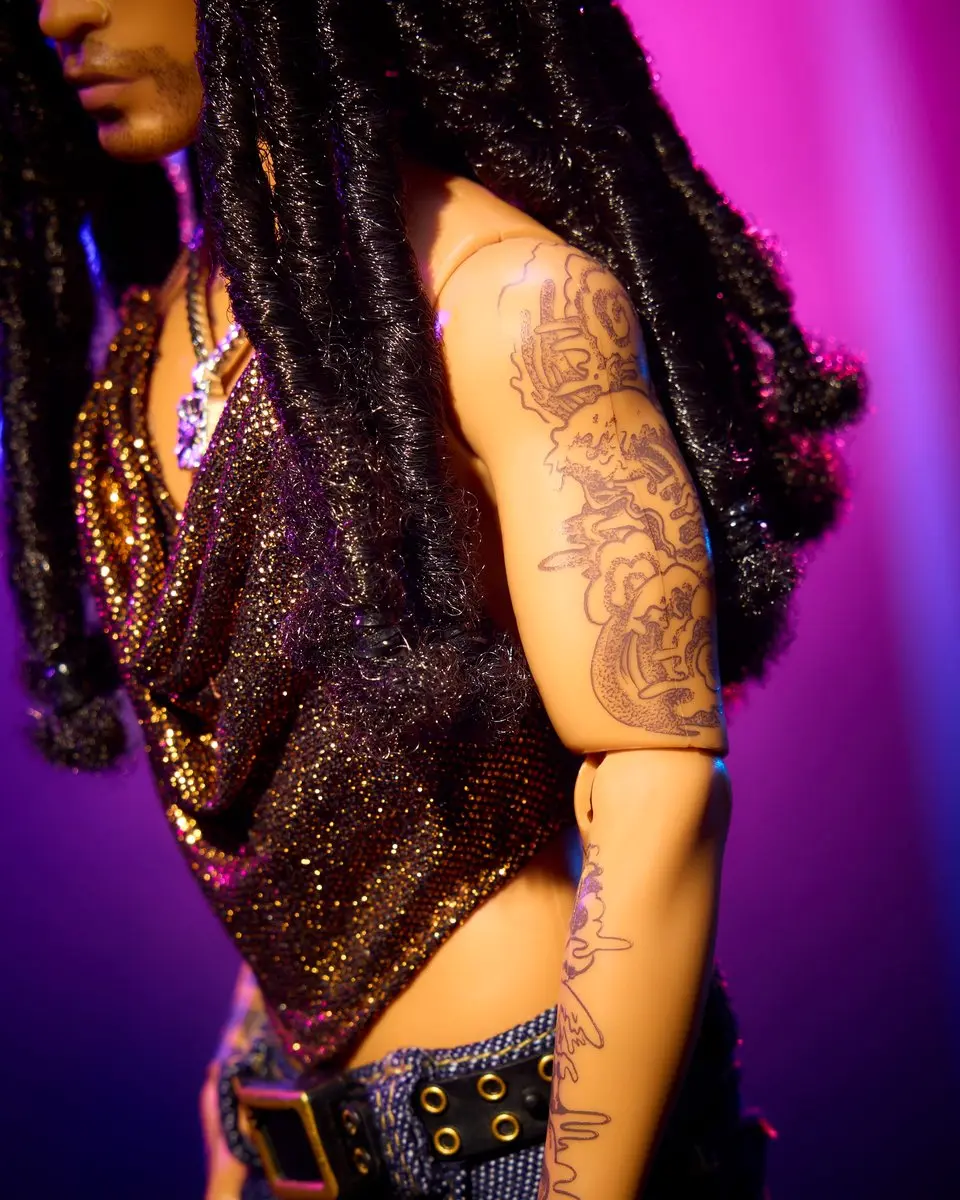 Barbie Signature Ken Lenny Kravitz Verzamelpop - MATTJBJ43 - afbeelding 5 van 6