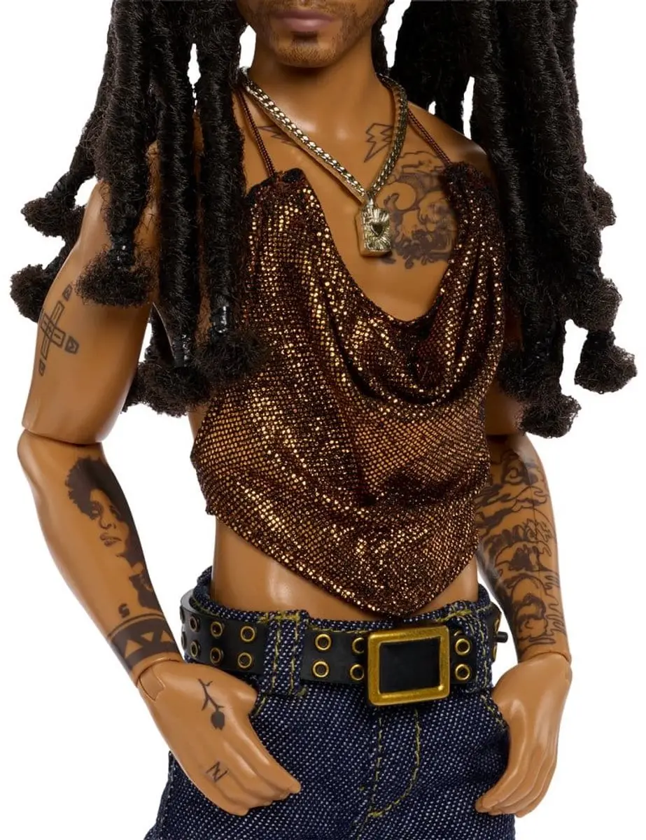 Barbie Signature Ken Lenny Kravitz Verzamelpop - MATTJBJ43 - afbeelding 3 van 6