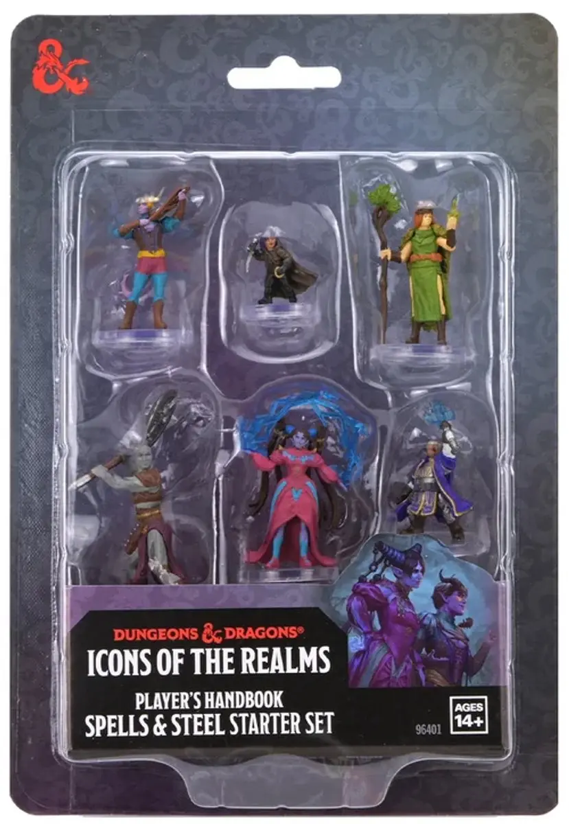 D&D Icons of the Realms Player's Handbook Spells & Steel Starter Set