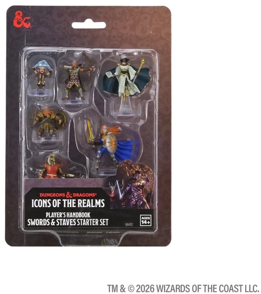 Wizkids D&D Icons of the Realms Swords & Staves Starter Set